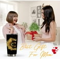 thumbnail image 2 of Gifts For Mom From Daughter - Birthday Gifts For Mom - Mother''s Day Gifts From Daughter - Christmast Gifts, Birthday Presents For Women - Sunflower Mom Gifts Ideas - 20 Oz Black Coffee Tumbler, 2 of 6