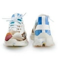 thumbnail image 4 of Seashell On The Beach Fashion Women's Nurse Shoes Casual Flat Sneaker Print Ladies Lace Up Light Walking Shoe Breathable Footwear, 4 of 8