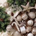 thumbnail image 2 of Adornos navideños con forma de champán para árbol de Navidad, bolas decorativas, adornos navideños, bolas colgantes para fiesta de Navidad, regalo de Año Nuevo para el hogar, 2 of 5