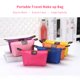 thumbnail image 3 of Bolsa de cosméticos portátil Bolsa de lavado impermeable multifuncional Viaje de gran capacidad TFixol  Natural, 3 of 7