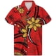 thumbnail image 3 of Camisa hawaiana con estampado tribal polinesio de moda Harajuku de gran tamaño más nueva, camisetas casuales de manga corta de verano transpirables para hombres, 3 of 5