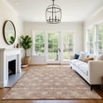 thumbnail image 7 of Addison Rugs Mayfield Premium Machine Washable Transitional Lattice Terracotta Rectangle Rug, 10' x 14', 7 of 7