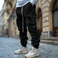 thumbnail image 2 of MKHSQHDG Male Pants Men's Relaxed Straight Sanded Carpenter Jean Xxl, 2 of 5