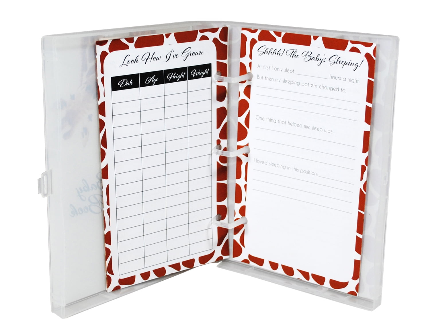 UniKeep Baby Memory and Records Keeper Book, 10 Photo Pages, 30 Themed