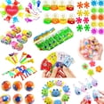 thumbnail image 3 of 24-100 Uds. Juego de recuerdo de fiesta divertido, juguetes para niños, fiesta de cumpleaños, regalos para invitados de boda, premios para guardería, paquete de regalo de Carnaval de Navidad, 3 of 5