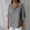 Black, variant on 3/4 Sleeve Button Down Shirts for Women Gingham Plaid Striped Tops V Neck Casual Trendy Loose Blouses Blue