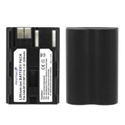 Fosmon Lithium-ion (7.4V / 2200mAh - 2 Packs) Rechargeable Replacement Battery Pack for Canon BP-511 / BP-512 for Canon EOS 50D / 20D / 300D / 30D / 40D / D30 / D60 Digital Cameras