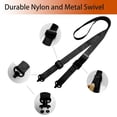 thumbnail image 3 of Two Point Traditional QD Sling with Swivel & Quick Adjust Loop, Durable Adjustable Carry Strap, Two Points Sling with Length Adjuster Traditional Sling with Metal Hook for Outdoors, 3 of 5