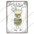 thumbnail image 3 of Cartel de playa de Margaritaville, placa de metal vintage, cabaña de surf, cóctel de playa Pelican, letrero de metal retro, decoración de pared, bar de playa, fiesta, 3 of 5