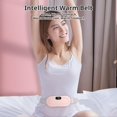 thumbnail image 3 of Heating pad for Period Cramps - Period Cramp Massager Portable Cordless Heating Pad, with Display&4 Timer Auto Off, Suitable for Abdominal Heating During Menstruation, Relieve discomfort, 3 of 6