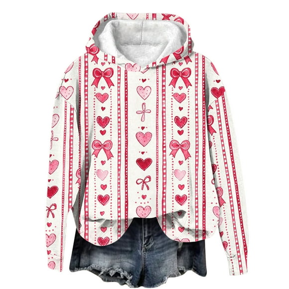 COM1950s Chandail à Capuchon pour Enfants, Chandail à Capuchon d'Hiver pour Enfants, Manches Longues, Impression, Velours Ajouté, Confortable Décontracté
