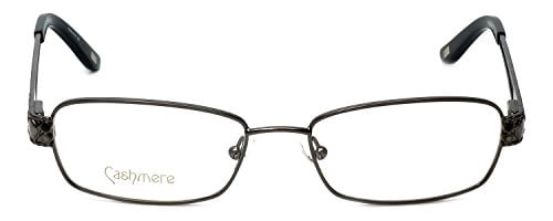 Silver Dollar Designer Reading Glasses Cashmere 446 53mm in Graphite +1.50