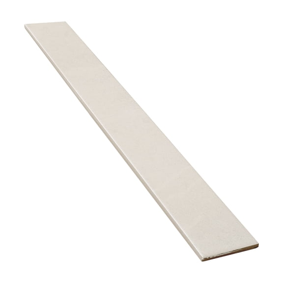Cordera 3x24 in. Soft White Matte Porcelain Plank Wall and Floor Tile (9.68 sq ft/case, 20-Pack)
