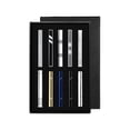 thumbnail image 1 of 10 pcs tie pins set for men tie pin black silver colored gold colored for W, 1 of 1