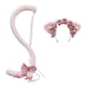 thumbnail image 4 of Conjunto de diadema y cola con orejas de gato, accesorios para fiestas con temática de animales, disfraces para escenario Rosa, 4 of 7