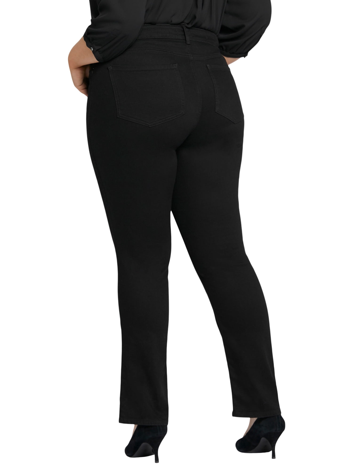 NYDJ Women’s, Women’s Petite, and Women’s Plus Marilyn Straight Jean, Sizes 2-24, featuring Lift Tuck® Technology