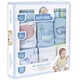 thumbnail image 1 of Set De Baberos Baby Mink ABC Lunch Azul, 1 of 2