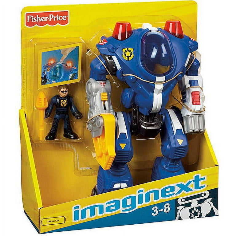 Imaginext hotsell police robot