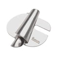 thumbnail image 4 of Rongfmy Sewing Machine Hemming Foot Rolled Hemmer Foot for Industrial Sewing Machine 8mm, 4 of 9