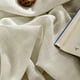 thumbnail image 3 of Juego de cortinas Joydeco de lino, 244 cm de longitud, 2 paneles, color beige, 3 of 8
