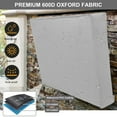 thumbnail image 2 of Outdoor TV Cover, AYAMAYA Waterproof & Dustproof TV Screen Protectors with Zipper Remote Control Pocket for 60-65in LED LCD OLED TVs, 2 of 7