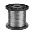 thumbnail image 1 of Uxcell 1/32" (0.8mm) 800ft (244m) Cable de Acero Inoxidable 304, Cuerda de Alambre 7 x 7 con Carrete, 1 of 6