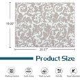 thumbnail image 3 of Tapis de Séchage en Microfibre Absorbant Réversible Grand 15"x 20 Pouces, 3 of 7