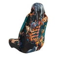 thumbnail image 2 of Wukai Whimsical Animal Spiral Full Set Car Seat Covers with Soft Padding Universal Auto Front Seats Protector and Cushion Mat, 2 of 5