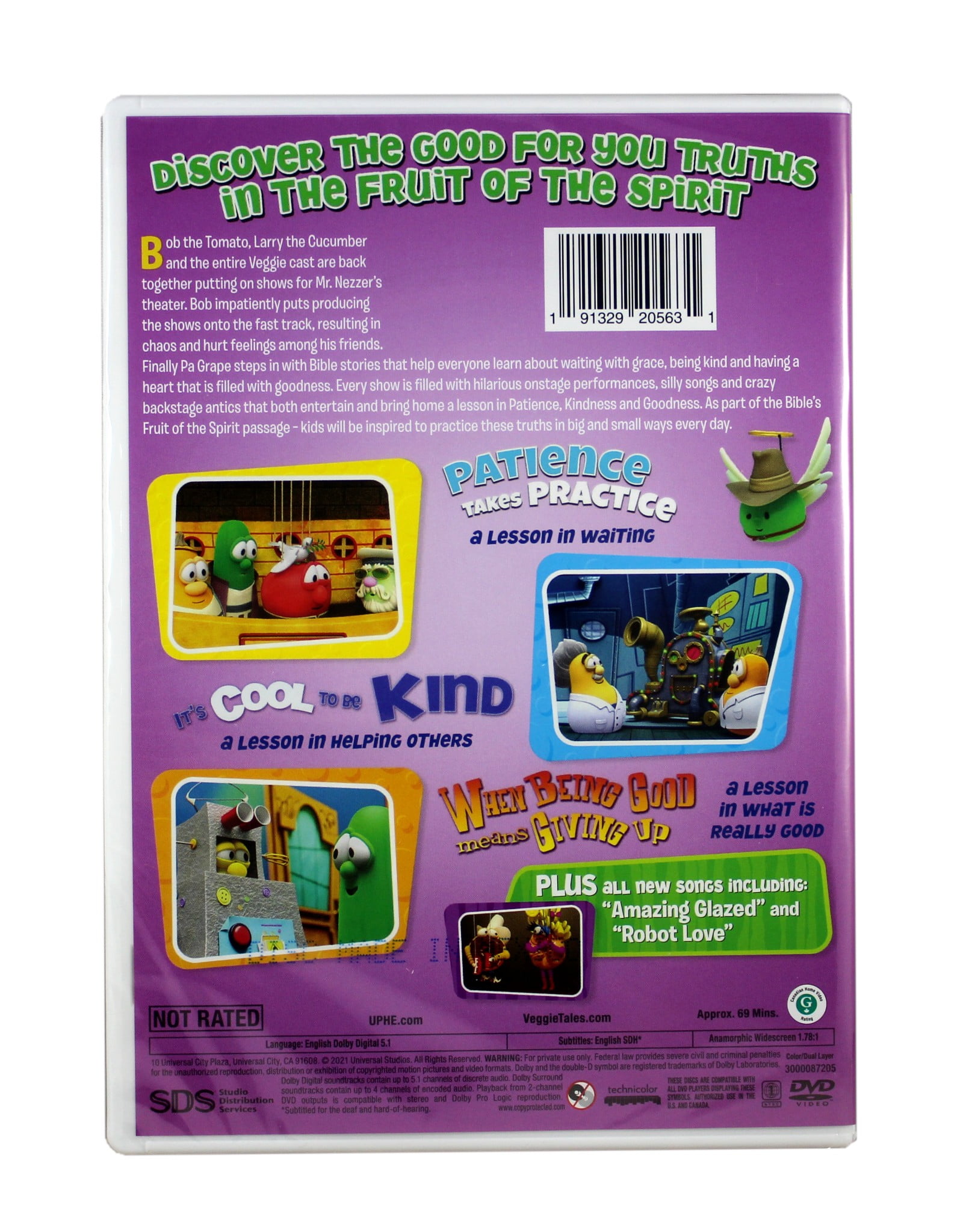 Veggietales: Fruit Of The Spirit Stories, Vol. 2 - Patience