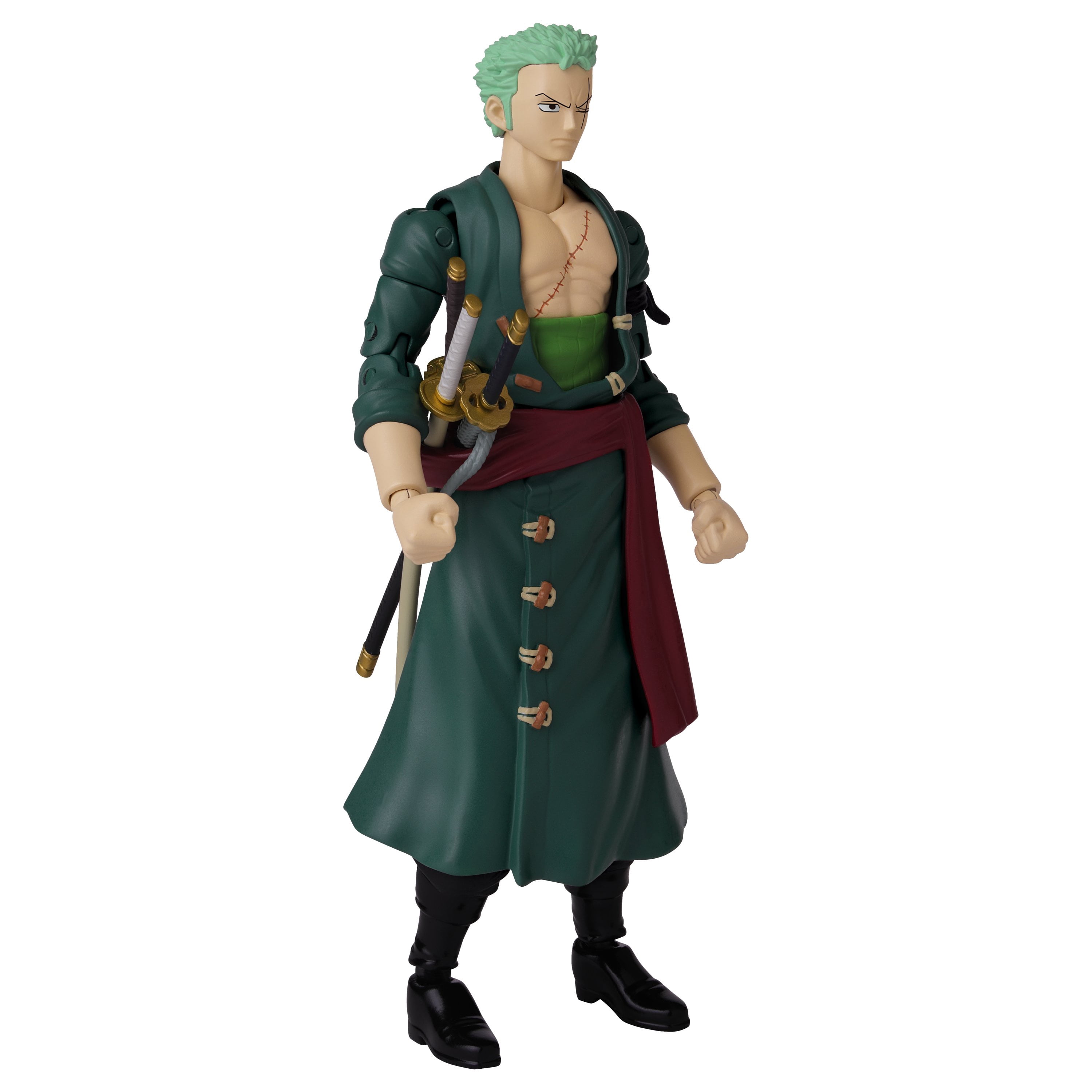 Best Buy: Bandai Anime Heroes One Piece 6.5 Action Figure Roronoa Zoro  36932