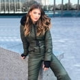 thumbnail image 3 of jsaierl Women's One Pieces Ski Suits Jumpsuits Coveralls High Waterproof Windproof Hooded Snowboard Snowsuits, 3 of 9