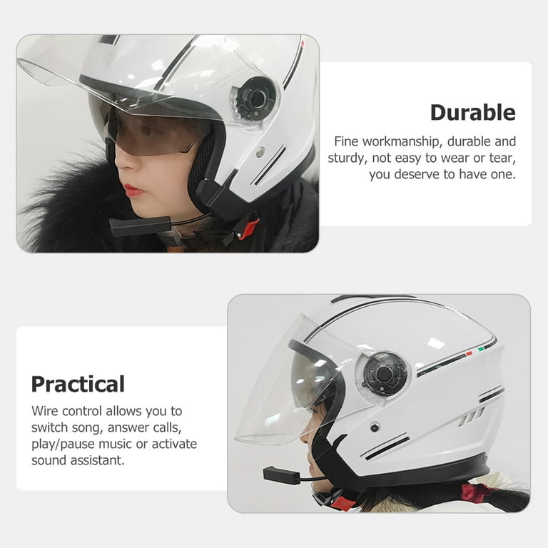 Motorcycle Earbuds Helmet Headset Sport Accessories Work Out Headphones Wireless Long Battery Life Ski