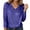 Blue, variant on Sequin Tops for Women Long Sleeve Glitter Sparkly T Shirts Elegant V-Neck Dressy Date Night Party Holiday Outfits Soft Comfortable Casual Blouses Red M
