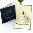 thumbnail image 1 of Vacemry Birthday Card ForKids, 3D Poping-Up Cake Design With Photo Printing, Special Greeting Card For Birthday Party Gift, Home Room Decor, Envelope Included, 1 of 2