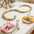thumbnail image 5 of Anhility 70.87" Artificial Easter Egg Garland Spring Flower and Egg Garland Hanging Decoration for Easter Home Mantel Shelf Table Runner Centerpiece Decor, Multicolor, 5 of 6