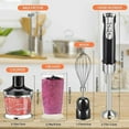 thumbnail image 5 of Hand Blenders, 5 in 1 Hand Blender, 800W Soup Blender with , 500ml Chopper and 600ml Blender BPA Free, 5 of 5