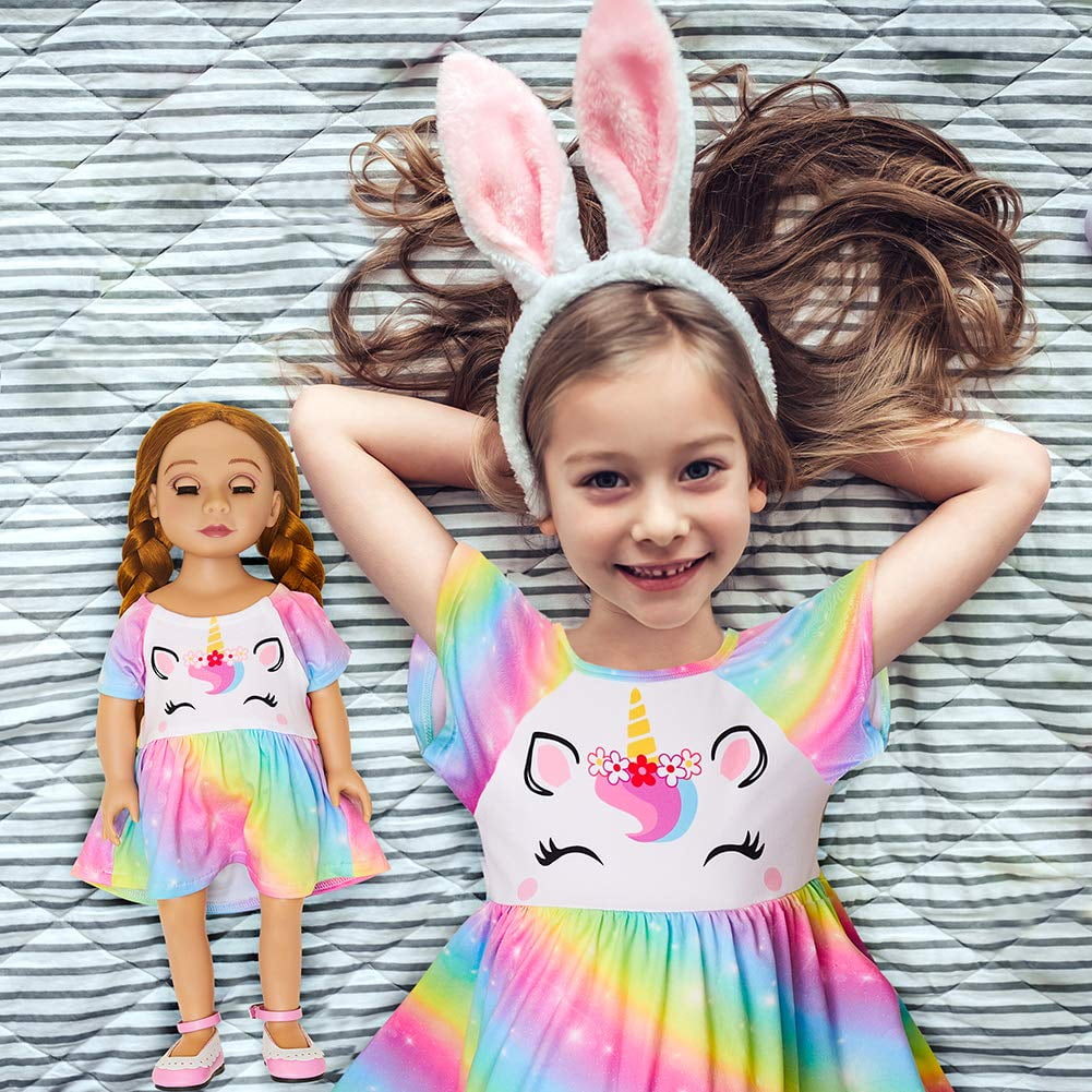 Girls unicorn nightdress hotsell