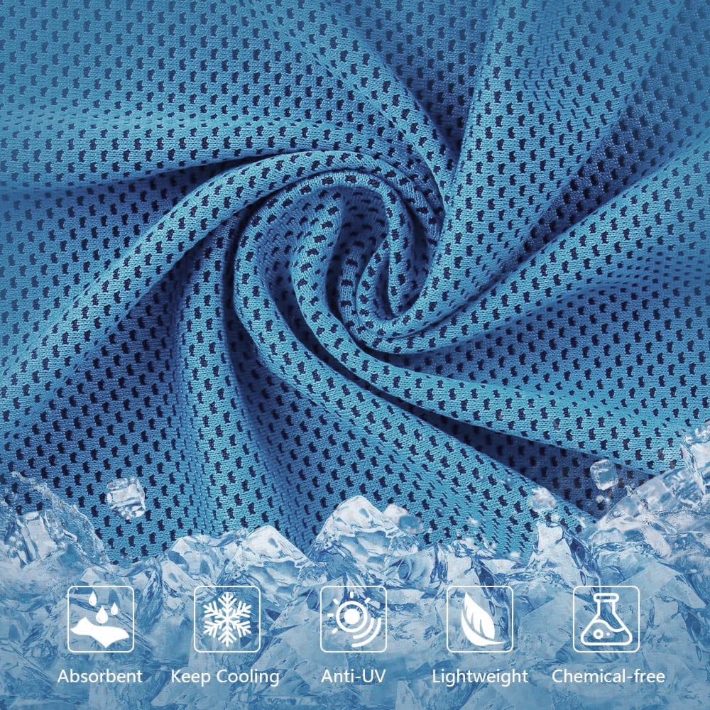Serviettes froides pour le sport - Gym glacé pour le cou