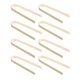 thumbnail image 3 of 80 Pcs Mini Bamboo Disposable Bread Tongs 4 Inch Toast Tongs Disposable Cooking Tongs Food Serving, 3 of 5