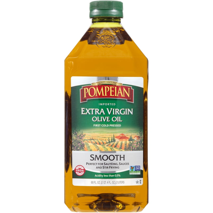 Pompeian Smooth Extra Virgin Olive Oil 68 Fl Oz