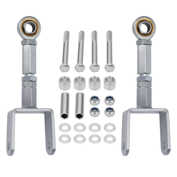 maXpeedingrods 2 Pcs Double Adjustable Rear Upper Control Arms for Ford Mustang 1979-2004