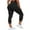 Capri 53# 1Pack:Black, variant on NELEUS Womens High Waist Capri Yoga Leggings Cropped Pant for Workout with Two Pockets,Black,US Size L