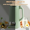 thumbnail image 5 of Soy Nut Milk Maker Machine, 20oz Multi-Functional Automatic Milk Machine,Oat,and Dairy Free Beverages with 12 Hours Timer/Auto-clean/Room Temp/Keep Warm/Boil, 36,000R/Min, 5 of 10