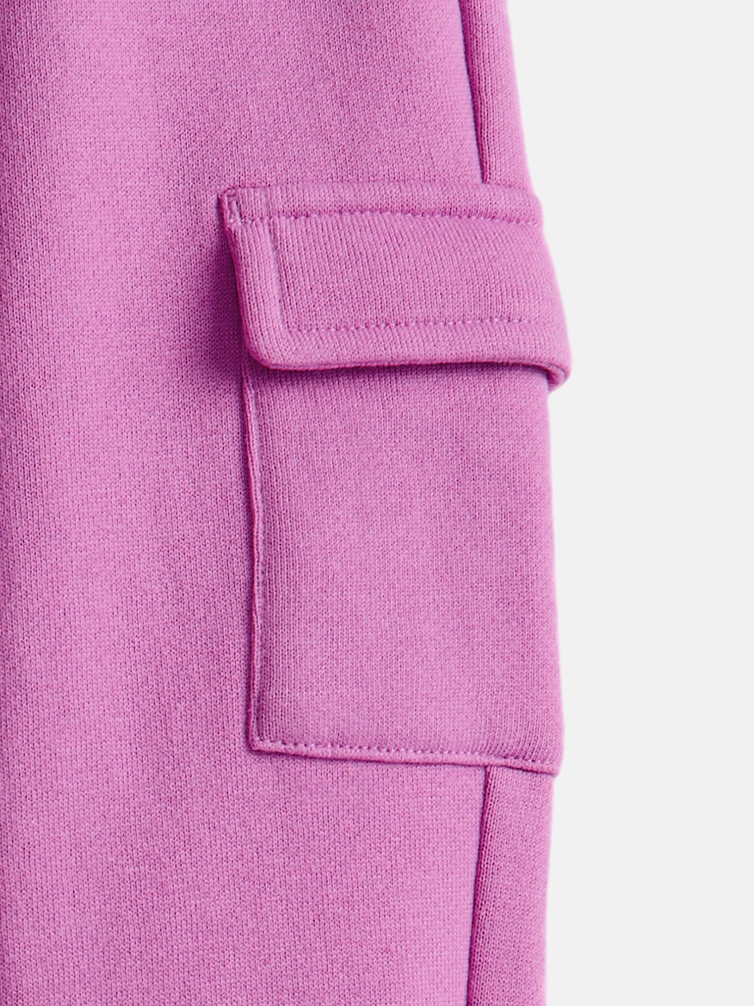 Wonder Nation Toddler Girls Fleece Cargo Jogger Sweatpants, Sizes 12M-5T