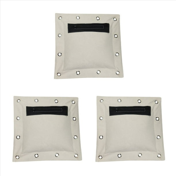 3 Piezas 38 x 38cm de Boxeo Wing de Alta Resistencia Bolsa de Vacía Artes Marciales Bolsa de Pared Kick Boxing de Boxeo