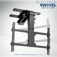 thumbnail image 3 of VIVO Electric Flip Down and Swivel Ceiling TV Mount for 37 to 70 inch Screens, 3 of 8