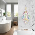 thumbnail image 2 of Yayeee 2 Pack Hand Towels for Bathroom 100% Cotton 16" x 28" Soft Absorbent Kitchen Towel, Gummy Bear Pattern, 2 of 7