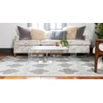 thumbnail image 4 of Unique Loom Nashville Trellis Modern Geometric Area Rug or Runner, 4 of 4