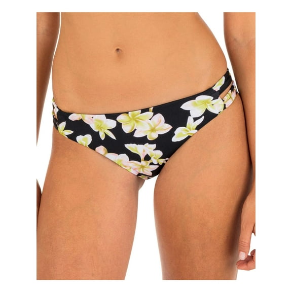 Hurley Womens Juniors Floral Print Nylon Swim Bottom Separates