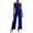 Cobalt, variant on Womens Halter Wide Leg Jumpsuit